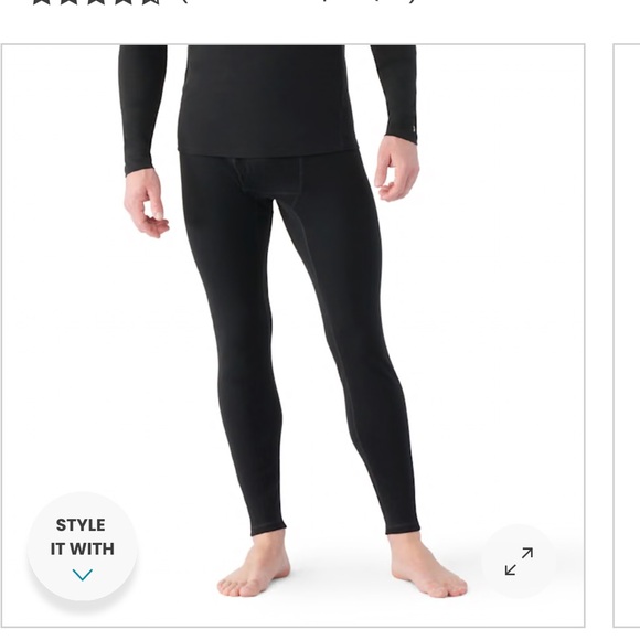 Smartwool Merino Thermal Black Base Layer - Picture 5 of 8